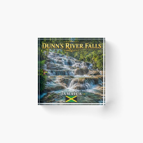 Item preview, Dunn's River Falls Jamaica designed and sold by globetrottergfx.
