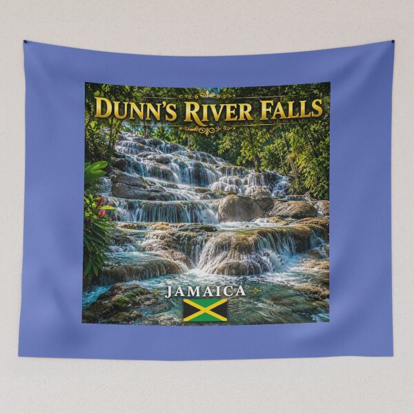 Item preview, Dunn's River Falls Jamaica designed and sold by globetrottergfx.