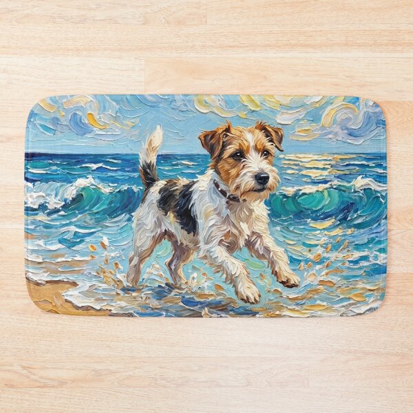 Item preview, Beach Days - Jack Russell Terrier designed and sold by AjaTrier.