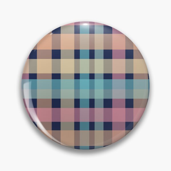 Item preview, Midnight macarons 1.2 plaid pattern stripe designed and sold by KmcA-designs.