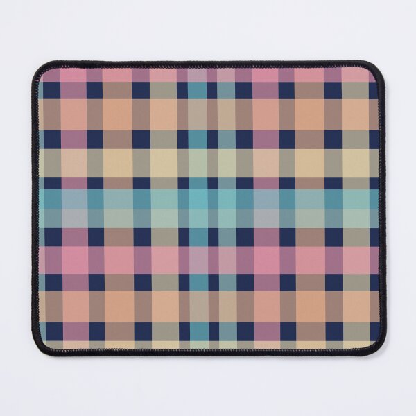 Item preview, Midnight macarons 1.2 plaid pattern stripe designed and sold by KmcA-designs.