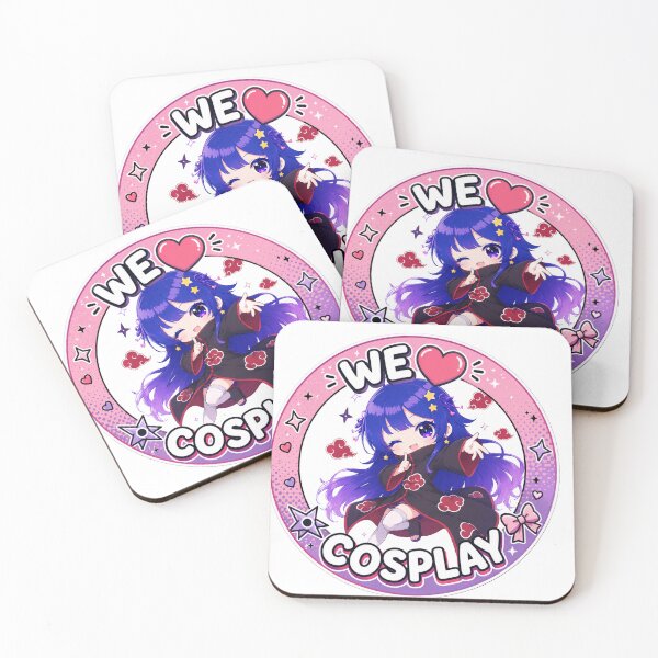 Item preview, Cute Chibi Cosplay Girl | Kawaii Anime Sticker designed and sold by artistanithe.