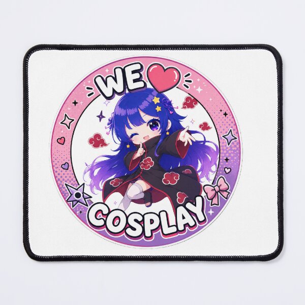 Item preview, Cute Chibi Cosplay Girl | Kawaii Anime Sticker designed and sold by artistanithe.