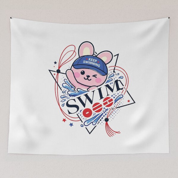 Item preview, BT21 COOKY ARIRANG – Keep Swimming, Keep Fighting designed and sold by Kimheawon.