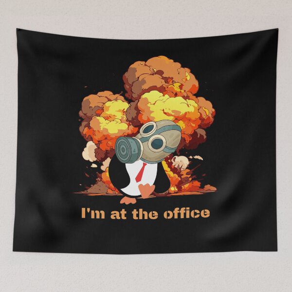 Item preview, Office Apocalypse Penguin – I'm at the Office designed and sold by UTkiKK.