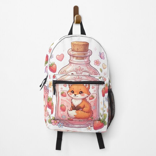 Item preview, Baby fox in glass bottle designed and sold by kidoramagic.