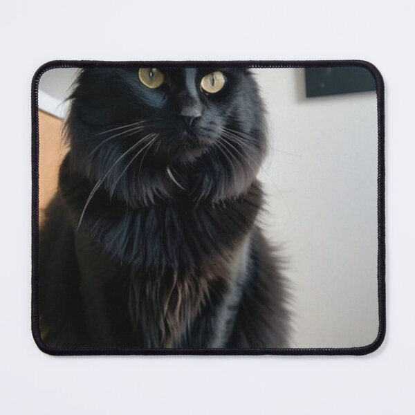 Item preview, Animals - Black Cat with Golden Eyes, Feline Elegance in a Modern Interior designed and sold by World-Pets.
