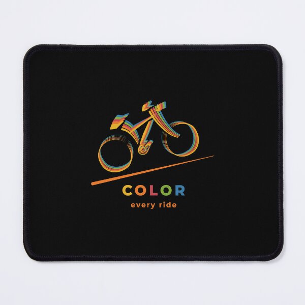 Item preview, Color Every Ride Colorful Bicycle Design, Cycling Gift for Bike Lovers, Colorful Bike Artwork designed and sold by unique art and design.