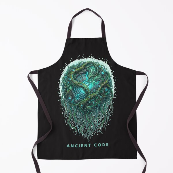 Item preview, Ancient Code — Cyber Nature Spirit Art designed and sold by CalmFrameArt.