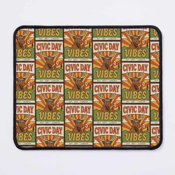 Item preview, Retro Civic Day Vibes Moose Canadian Long Weekend Vintage Design designed and sold by InspiredCreatives.