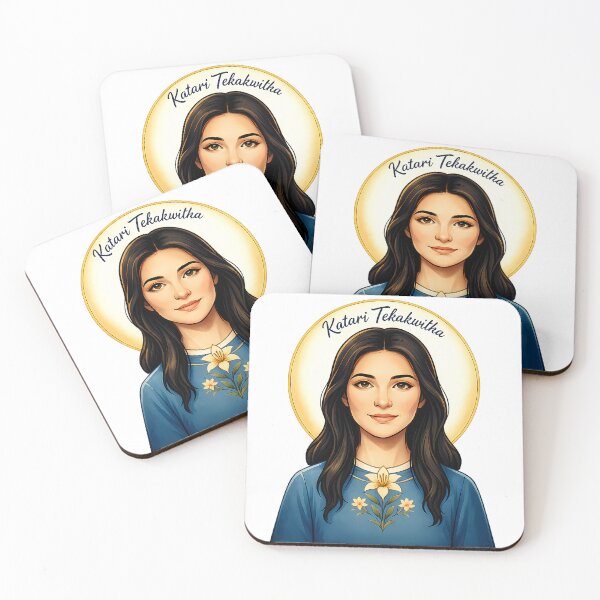 Item preview, Saint Kateri Tekakwitha Lily of the Mohawks designed and sold by WarriorVision.