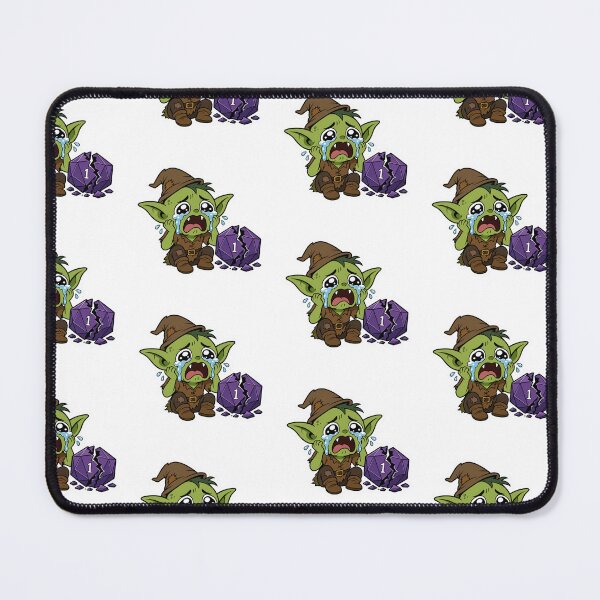 Item preview, Natural 1 Critical Failure Sticker - Funny D&D Dice Goblin TTRPG Meme Gift designed and sold by Dice_Goblin_Studio.