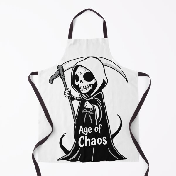 Item preview, Age of Chaos – Funny Grim Reaper Design designed and sold by Mysterium AI.