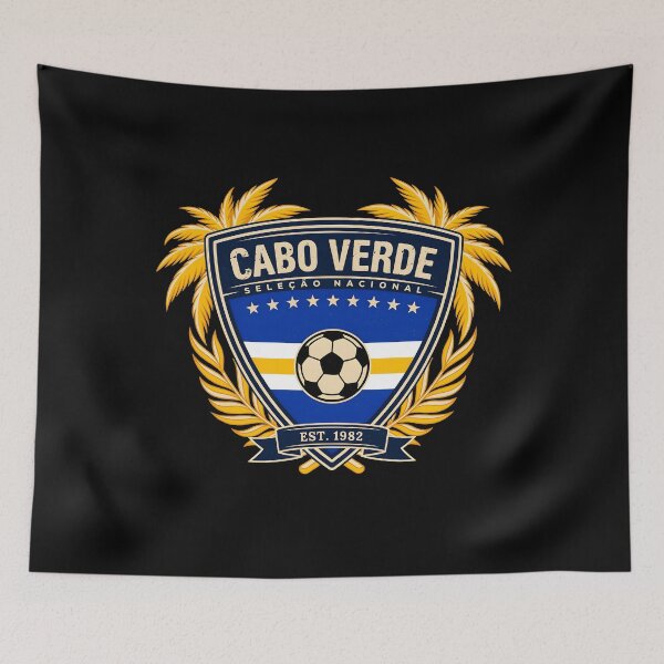 Item preview, Cabo Verde Soccer Cape Verde Football Blue Sharks designed and sold by Redgiant87x.