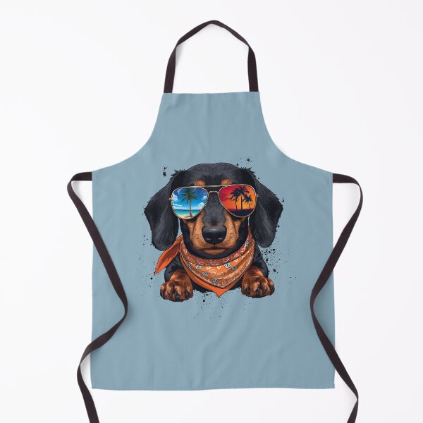 Item preview, COOL BLACK DACHSHUND DOG designed and sold by BKDIGITALSHOP.