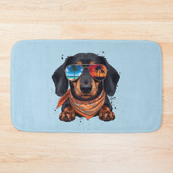 Item preview, COOL BLACK DACHSHUND DOG designed and sold by BKDIGITALSHOP.