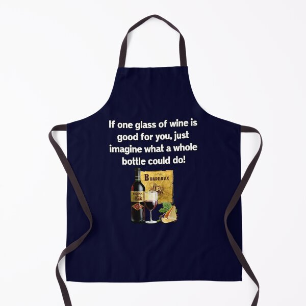 Item preview, Funny Humor Art Design If One Glass Of Wine Is Good For You designed and sold by fantasticdesign.