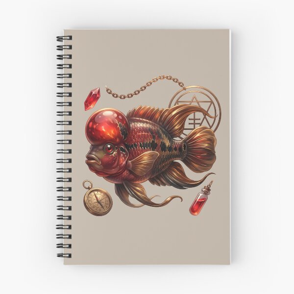 Item preview, Mystic Flowerhorn Cichlid Alchemy Art designed and sold by MythicCotton.