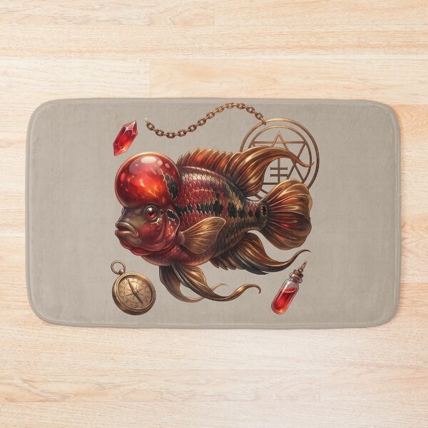 Item preview, Mystic Flowerhorn Cichlid Alchemy Art designed and sold by MythicCotton.