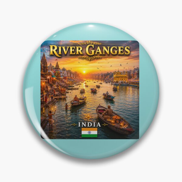 Item preview, The Sacred River Ganges  designed and sold by globetrottergfx.