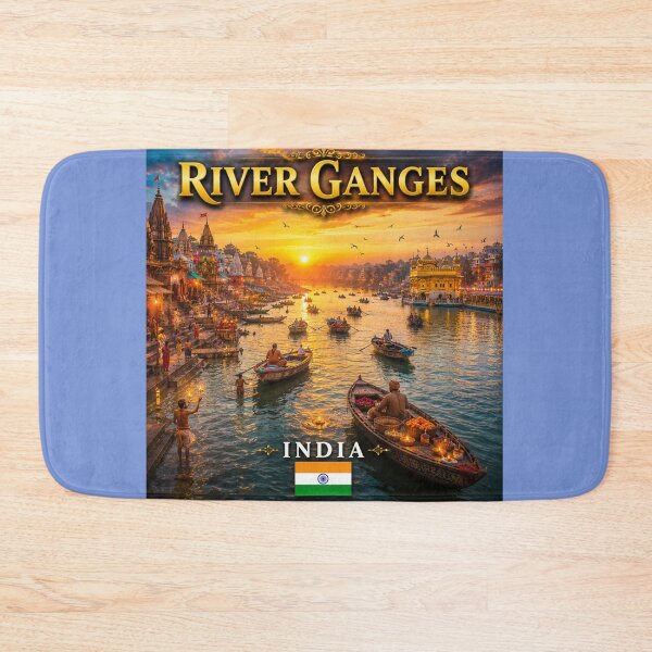 Item preview, The Sacred River Ganges  designed and sold by globetrottergfx.