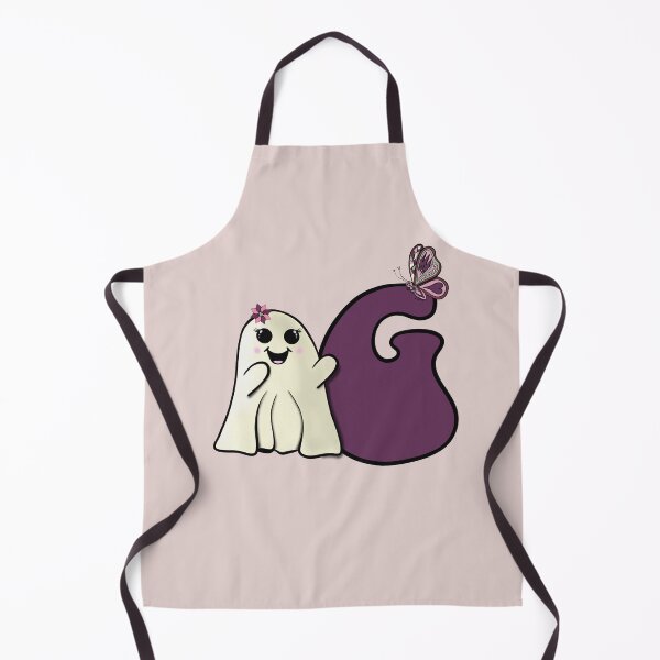Item preview, Ghost and the Letter G Retro Alphabet designed and sold by Chatula Print Studio.