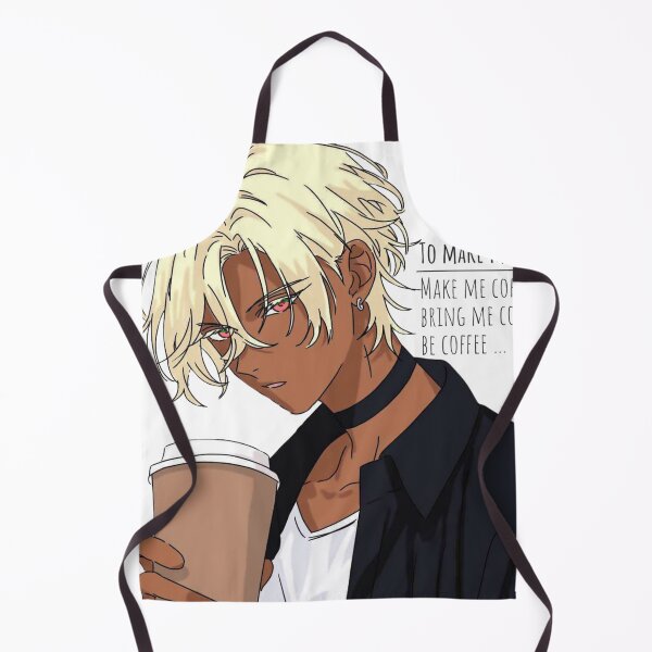 Item preview, Coffee Lover Anime Boy | Original Cute Character designed and sold by artistanithe.