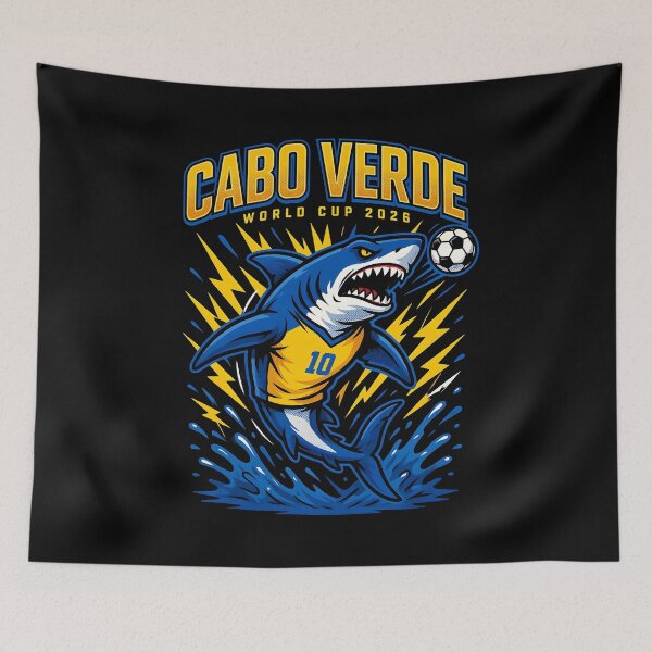 Item preview, Cabo Verde Soccer Cape Verdean Football Pride World Cup designed and sold by Redgiant87x.