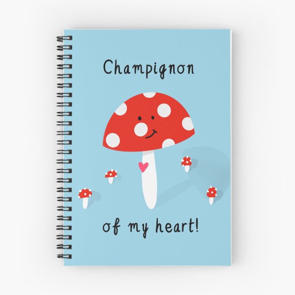 Item preview, Champignon of My Heart Pun designed and sold by Pannies Papier.