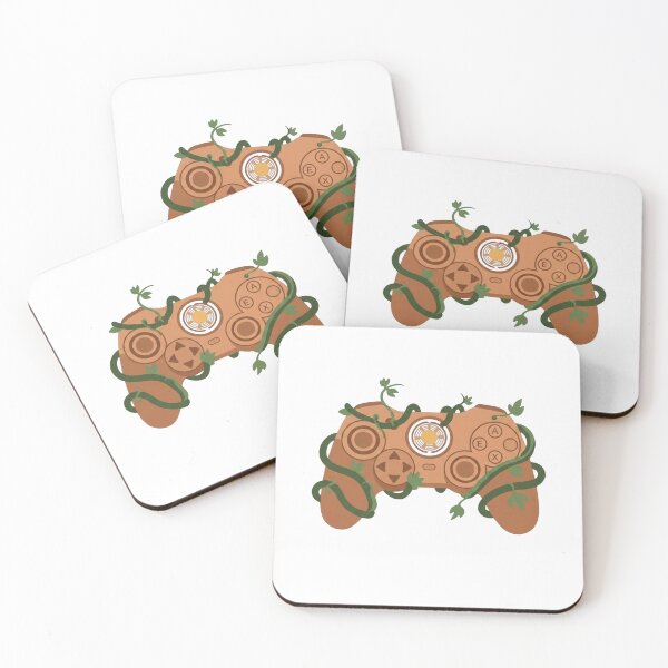 Item preview, Overgrown Nature Game Controller - Botanical Gaming Aesthetic designed and sold by Dzblack.