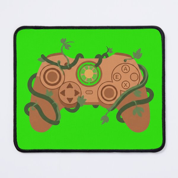 Item preview, Overgrown Nature Game Controller - Botanical Gaming Aesthetic designed and sold by Dzblack.