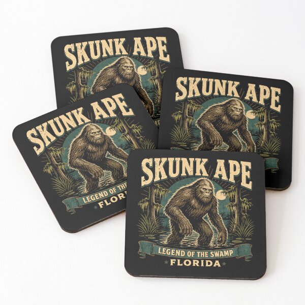 Item preview, Retro Florida Skunk Ape Artwork designed and sold by studio150design.