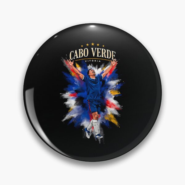 Item preview, Cabo Verde Soccer African Football Blue Sharks Cape Verde Fan designed and sold by Redgiant87x.