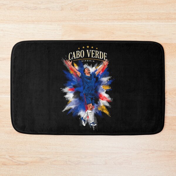Item preview, Cabo Verde Soccer African Football Blue Sharks Cape Verde Fan designed and sold by Redgiant87x.