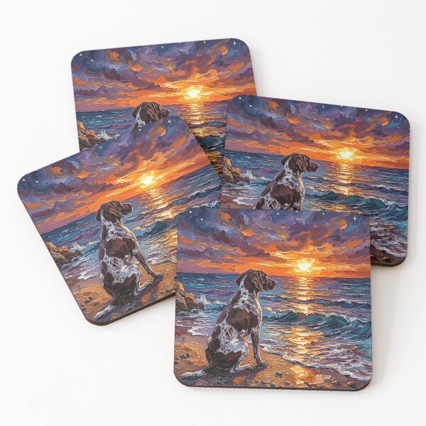 Item preview, Beach Days - German Pointer designed and sold by AjaTrier.