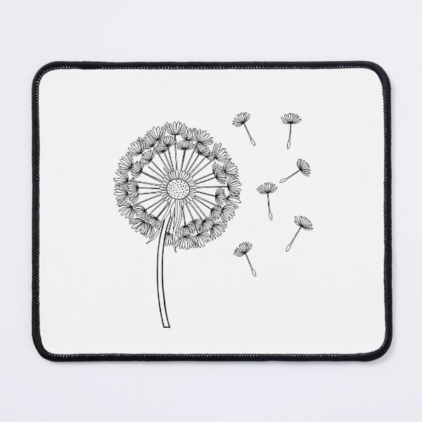Item preview, Dandelion Seed Head Line Art designed and sold by ArtPer-design.