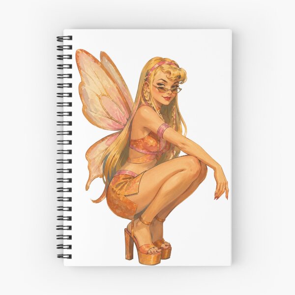 Item preview, Fairy Succubus Pin-Up | Original Fantasy Retro Glamour Illustration designed and sold by Cosplayvintage.