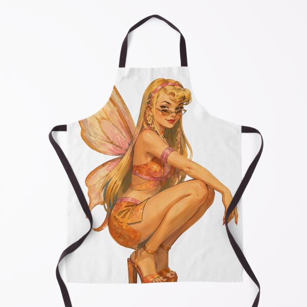 Item preview, Fairy Succubus Pin-Up | Original Fantasy Retro Glamour Illustration designed and sold by Cosplayvintage.