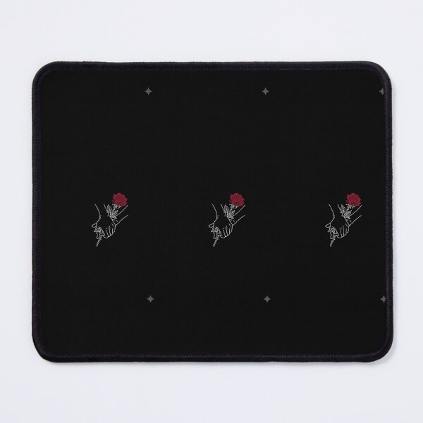 Item preview, Red Rose in Holding Hands Aesthetic Line Art designed and sold by Rahul Art Studio.