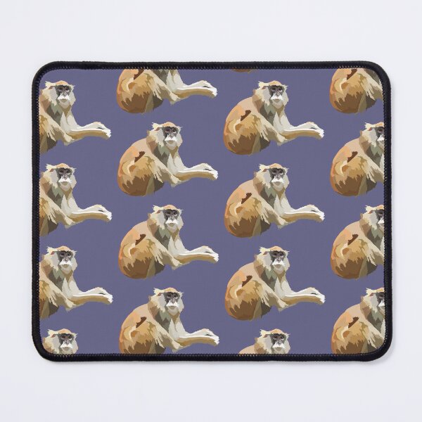 Item preview,  P is for Patas Monkey,Patas Monkey Artwork – Graceful Primate Illustration and African Wildlife Design designed and sold by PrettylittlepastelUk.