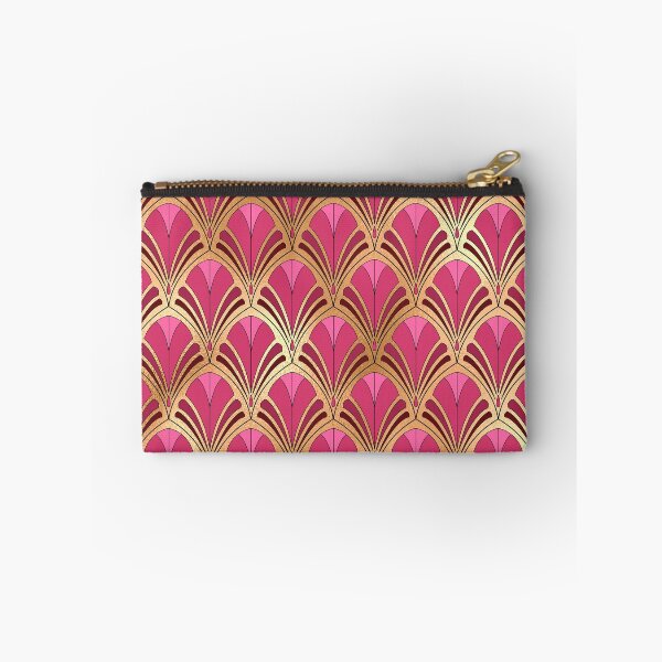 Item preview, Art Deco Romantic Red, Pink And Golden-Hues Pattern designed and sold by DEC02.