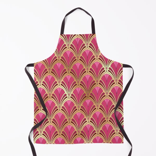 Item preview, Art Deco Romantic Red, Pink And Golden-Hues Pattern designed and sold by DEC02.