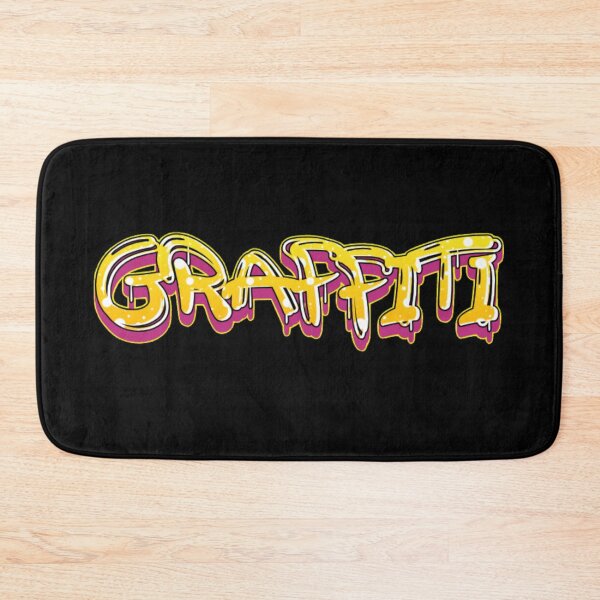 Item preview, Dripping Yellow Graffiti Typography designed and sold by Khadigadesings.