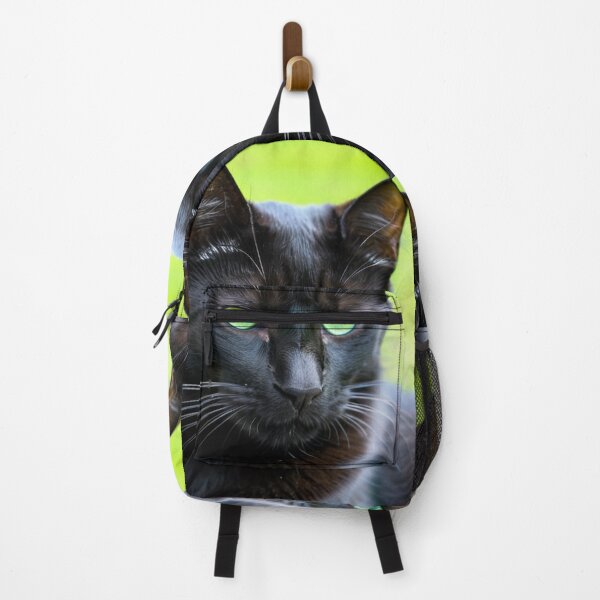 Item preview, Animals - Black Cat with Green Eyes, Hypnotic Gaze and Contemporary Design designed and sold by World-Pets.