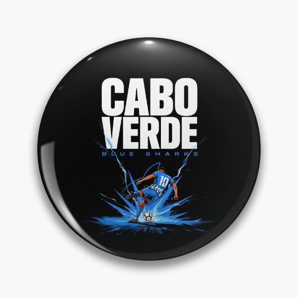 Item preview, Cabo Verde Soccer Cabo Verde Football Retro Blue Sharks  designed and sold by Redgiant87x.