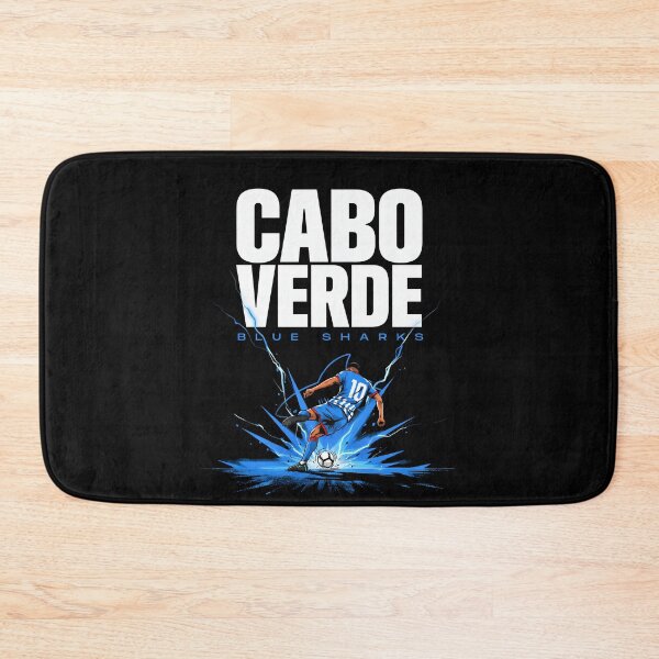 Item preview, Cabo Verde Soccer Cabo Verde Football Retro Blue Sharks  designed and sold by Redgiant87x.