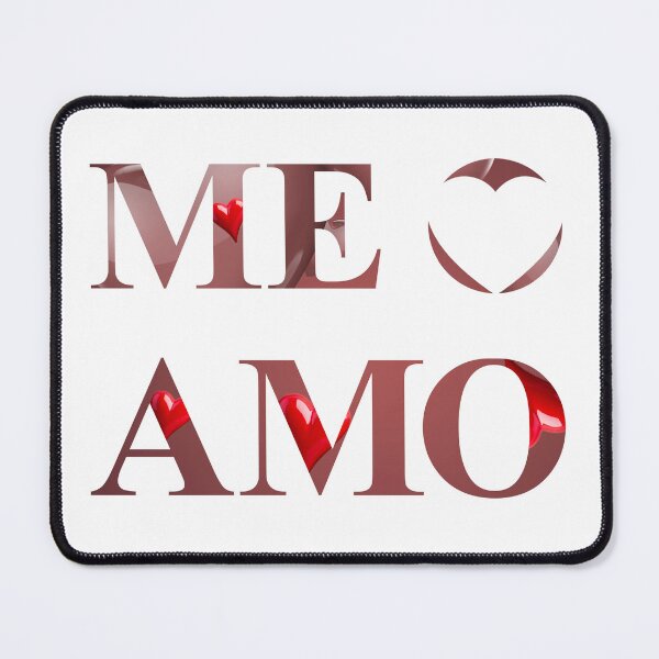 Item preview, ME AMO – BURGUNDY SPANISH  EDITION designed and sold by I LOVE ME.