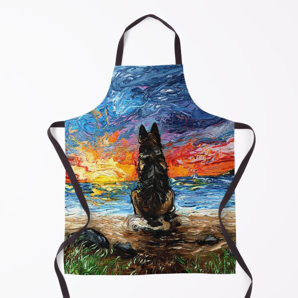 Item preview, Beach Days - German Shepherd designed and sold by AjaTrier.