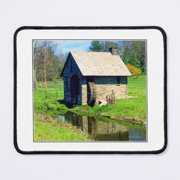 Item preview, Philadelphia, Pennsylvania, June 24, 1996, Pump House, Morris Arboretum and Gardens, University of Pennsylvania designed and sold by AMacGPhilly.