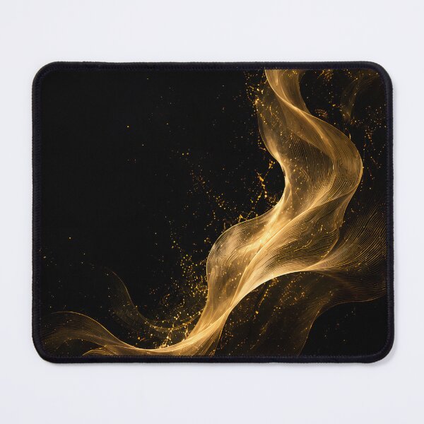 Item preview, Golden Whisper – Abstract Light Flow designed and sold by bauschberts.